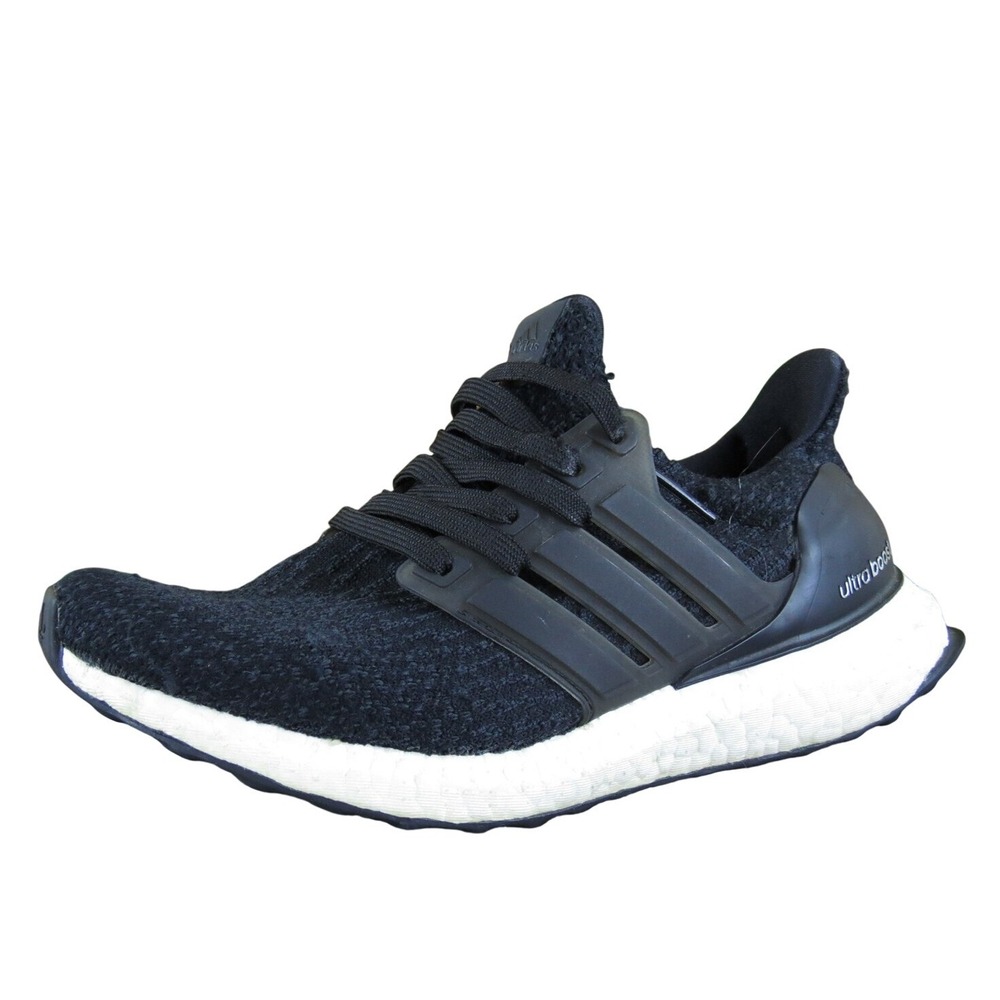 adidas Women's Ultra Boost‎ Sneaker Black Fabric Sz 5.5 Medium Gently Used 2025